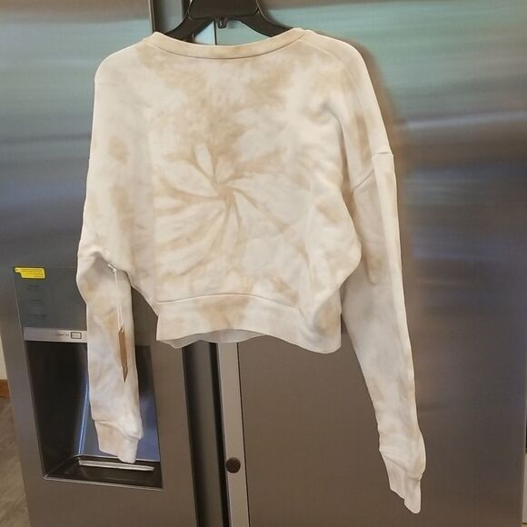 💕REFORMATION💕 Hunter Sweatshirt ~ Clay Tornado Tie Dye Size Small S NWT - Picture 10 of 14